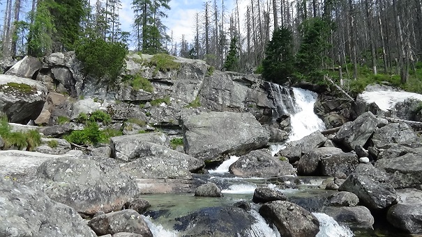 Hoge Tatras Waterval