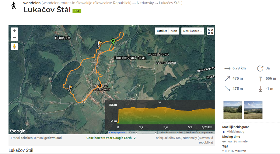 Wikiloc Wandelroute Jedlove